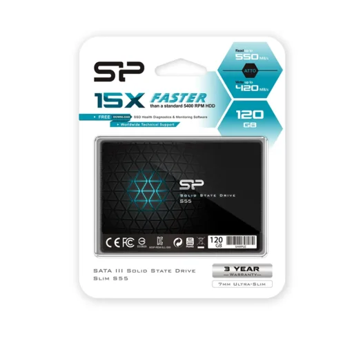 حافظه اس اس دی SSD سیلیکون پاور مدل Silicon Power Slim S55