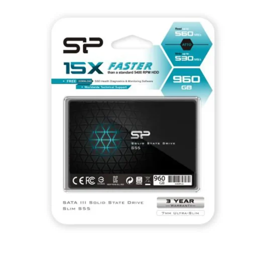 حافظه اس اس دی SSD سیلیکون پاور مدل Silicon Power Slim S55