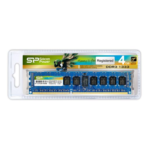 Server DDR3 1333 ECC Registered سیلیکون پاور