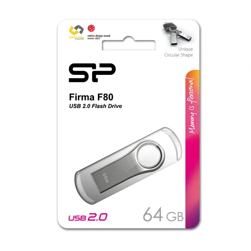 فلش سیلیکون پاور مدل Firma F80 Gold