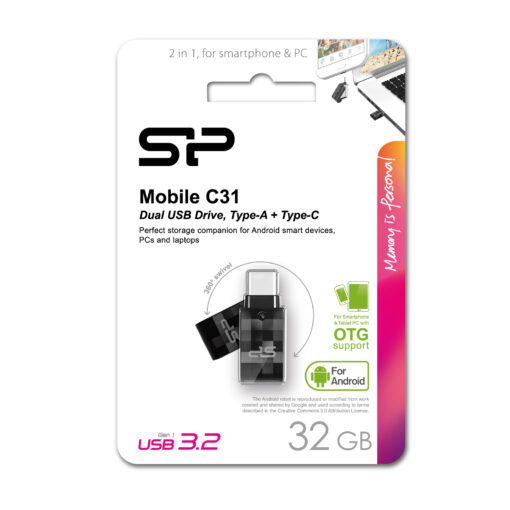 فلش سیلیکون پاور مدل Mobile C31