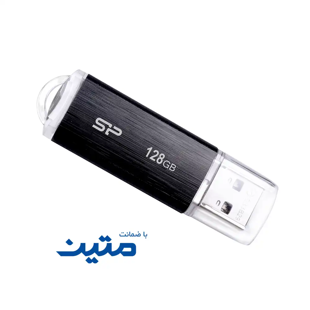 B02-4 فلش USB سیلیکون پاور Blaze B02 با طراحی مشکی و جمعوجور