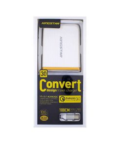 Wall charger K2502 QC کینگ استار