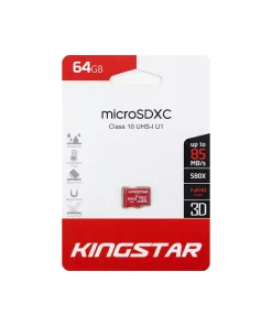 کارت حافظه کینگ استار مدل Kingstar MicroSDHC Class 10 UHS-U1 R85