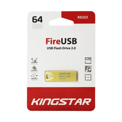 فلش مموری USB2.0 کینگ استار مدل KS222 - Fire