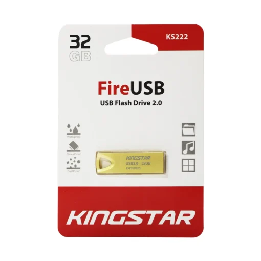 فلش مموری USB2.0 کینگ استار مدل KS222 - Fire