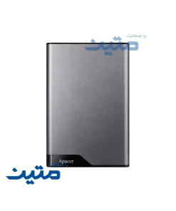 هارد اکسترنال Apacer AC632 ظرفیت 1 ترابایت و 2 ترابایت با طراحی مقاوم نظامی، بدنه آلیاژ آلومینیوم و رابط USB 3.2 Gen1
