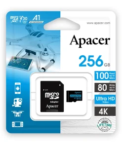 کارت حافظه اپیسر مدل Apacer microSDXC/SDHC UHS-I U3 V30
