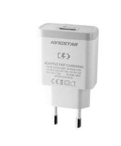 Wall charger KW185 Q شارژر دیواری کینگ استار