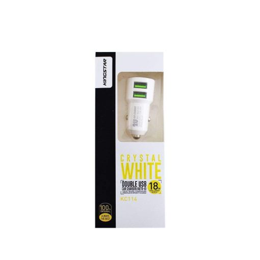 Car Charger KC114 شارژر فندکی کینگ استار