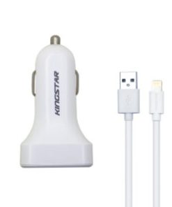 Car Charger KC103 i شارژر فندکی کینگ استار