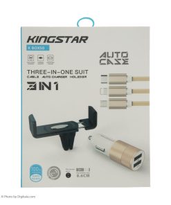 Car Charger K Box50 شارژر فندکی کینگ استار