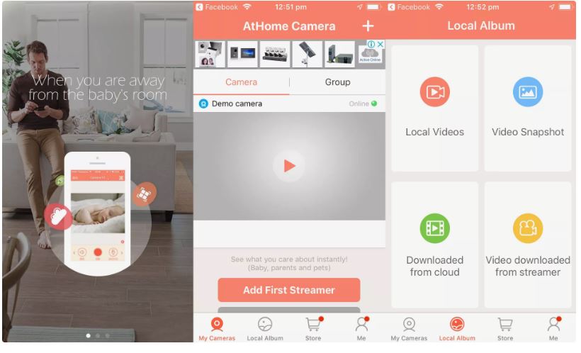 برنامه AtHome Camera برای تبدیل گوشی بدون استفاده شما به دوربین امنیتی