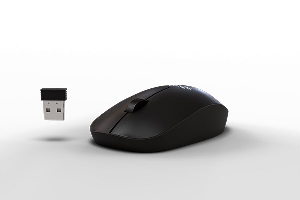 ماوس مشکی سیبراتون sm1120w