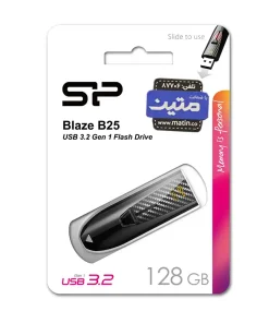 فلش مموری سیلیکون پاور Blaze B25 با رابط USB 3.2 Gen 1 128گیگابایت