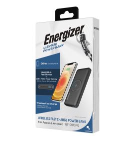 پاوربانک بی سیم 10000mAh انرجایزر مدل QE10013PQ