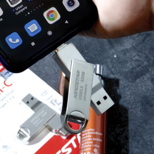 فلش مموری USB 3.2 و Type-C کینگ استار مدل C60