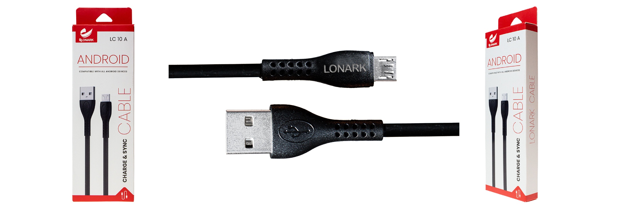 کابل microUSB لونارک مدل LC 10a