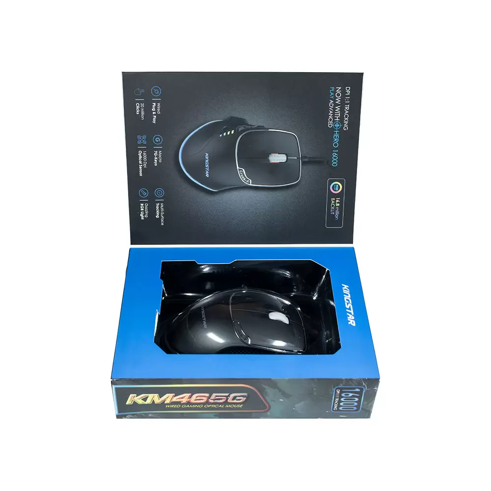 ماوس گیمینگ باسیم کینگ استار مدل KM465G ماوس گیمینگ باسیم کینگ استار مدل KM465G