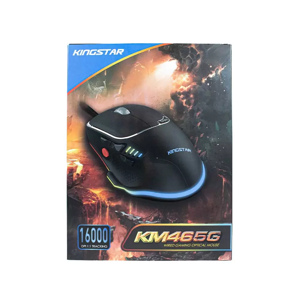 ماوس گیمینگ باسیم کینگ استار مدل KM465G ماوس گیمینگ باسیم کینگ استار مدل KM465G