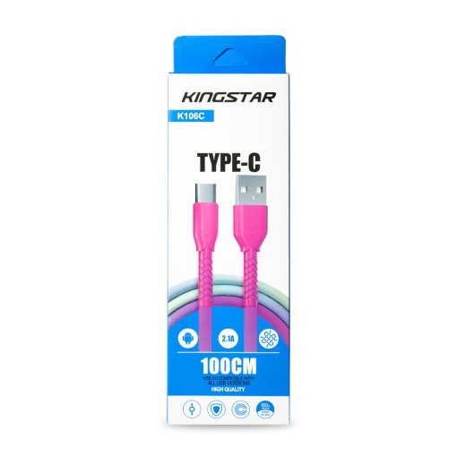 کابل تایپ سی کینگ استار مدل K106c