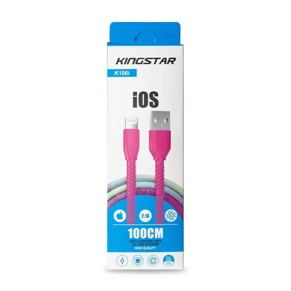 کابل لایتنینگ کینگ استار مدل K106i کابل لایتنینگ کینگ استار مدل K106i