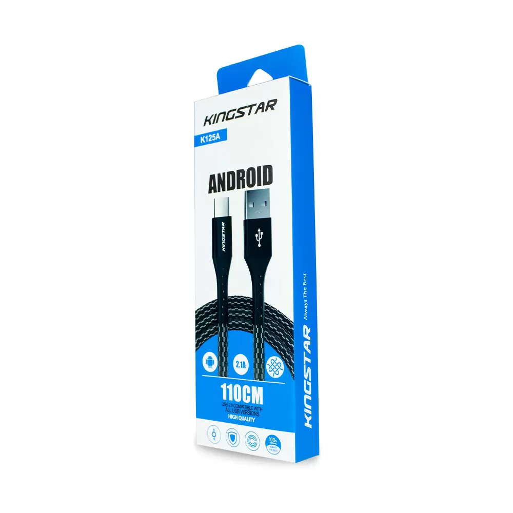 کابل microUSB کینگ استار مدل K125a کابل microUSB کینگ استار مدل K125a