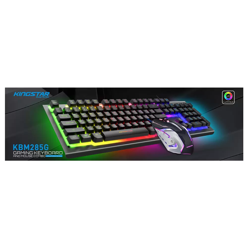 کیبورد گیمینگ کمبو کینگ استار مدل KBM285G کیبورد گیمینگ کمبو کینگ استار مدل KBM285G