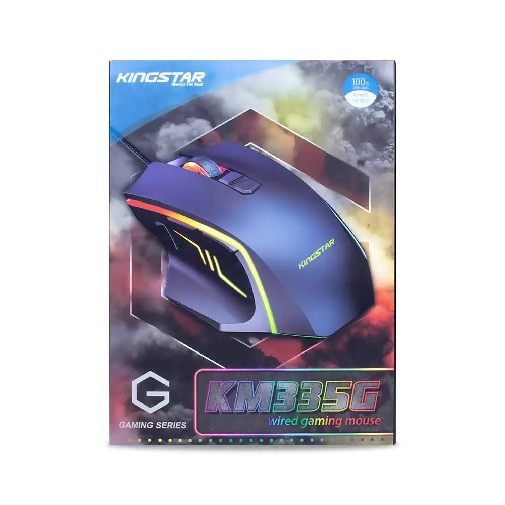 ماوس گیمینگ کینگ استار مدل KM335G ماوس گیمینگ کینگ استار مدل KM335G