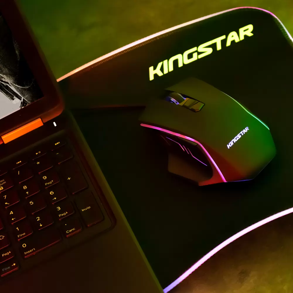 ماوس گیمینگ کینگ استار مدل KM335G ماوس گیمینگ کینگ استار مدل KM335G
