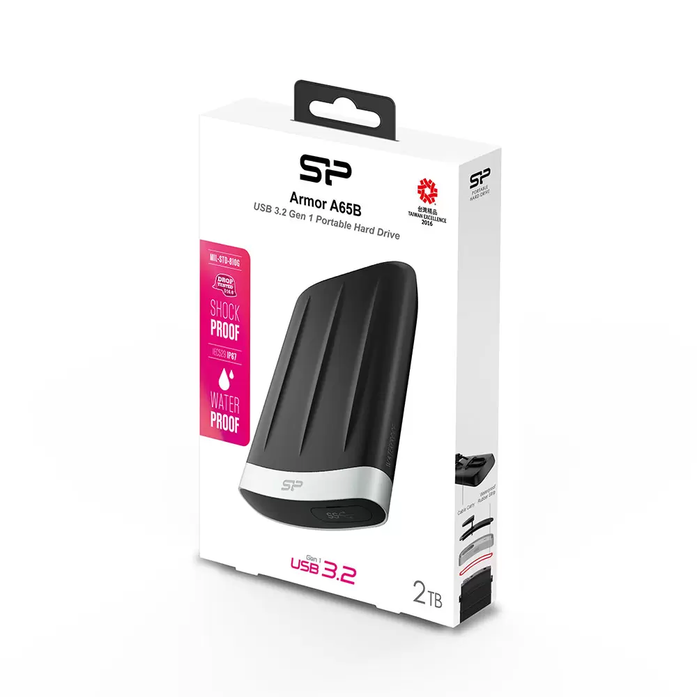 هارد اکسترنال سیلیکون پاور مدل Armor A65B هارد اکسترنال سیلیکون پاور مدل Armor A65B