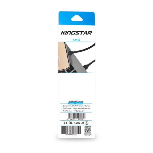 کابل لایتنینگ کینگ استار مدل K118i