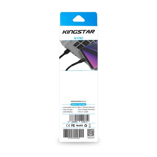 کابل تایپ سی کینگ استار مدل K119C