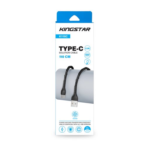کابل تایپ سی کینگ استار مدل K118C