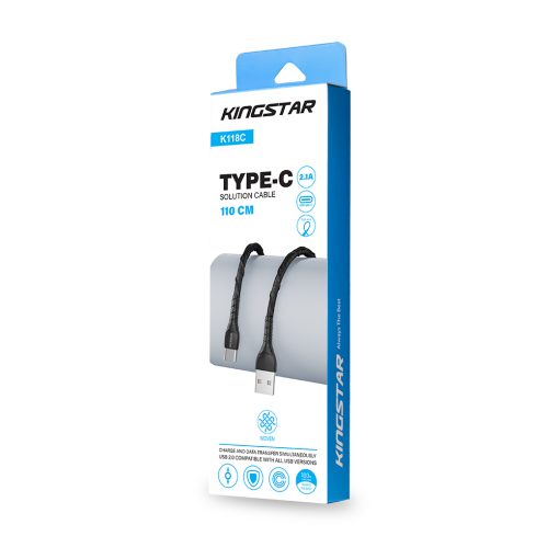 کابل تایپ سی کینگ استار مدل K118C