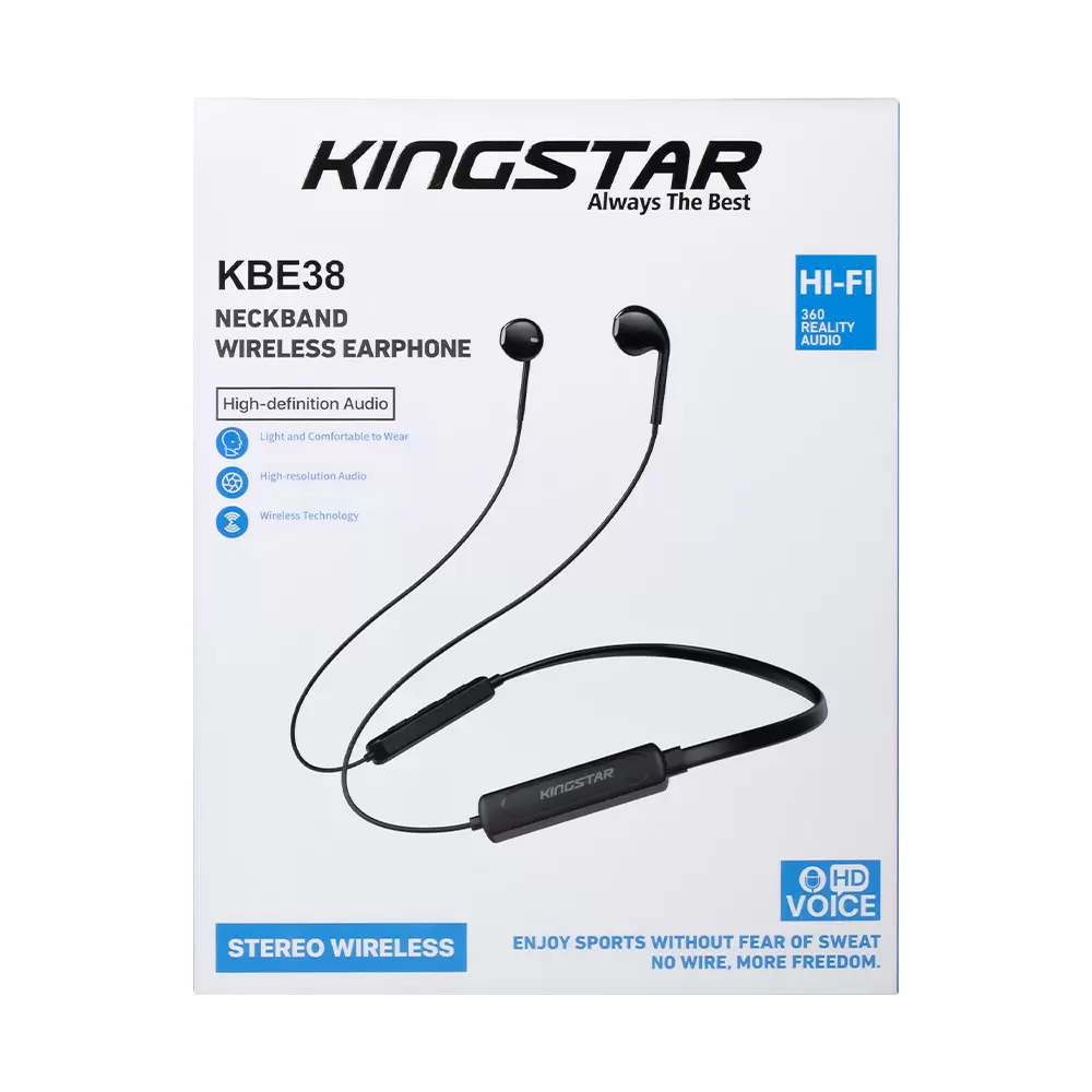 ایرفون بلوتوثی کینگ استار مدل KBE38 ایرفون بلوتوثی کینگ استار مدل KBE38