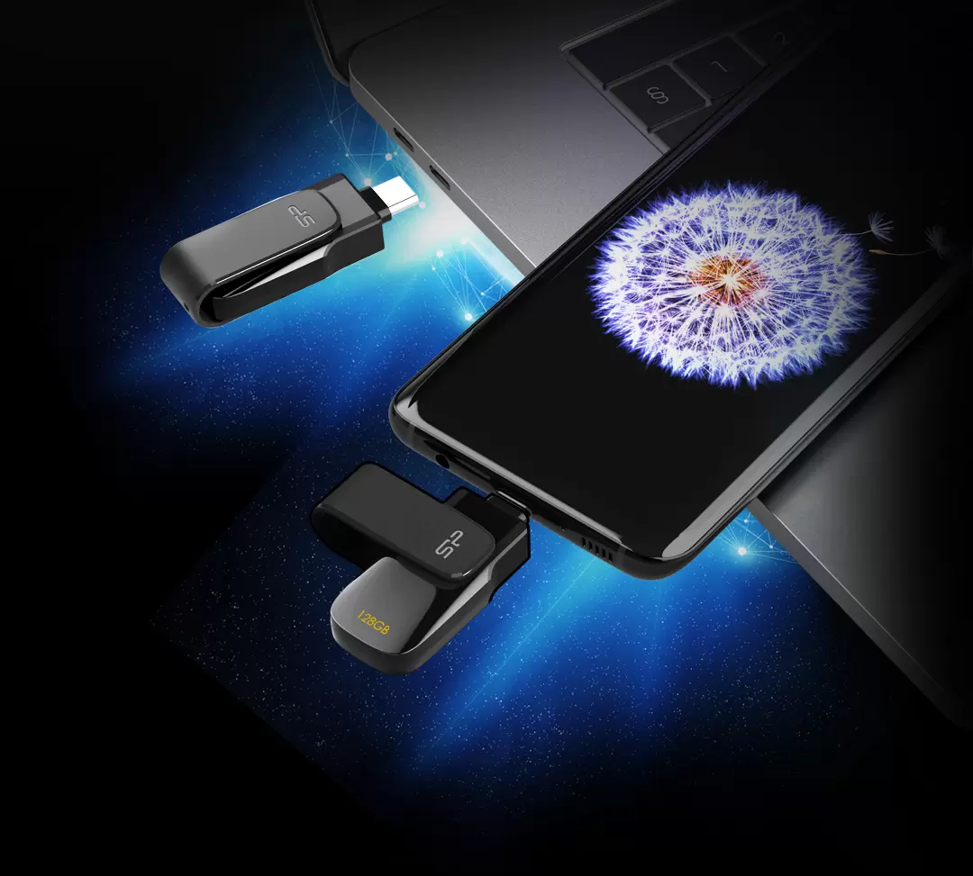 فلش OTG سیلیکون پاور مدل C30