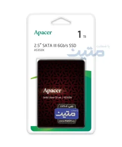 بسته‌بندی SSD داخلی Apacer AS350X SATA III 1گترابایت