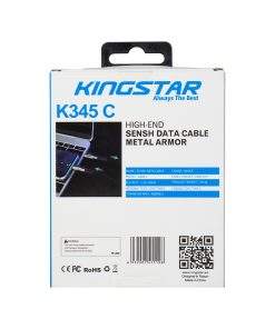 کابل تایپ سی کینگ استار مدل K345C