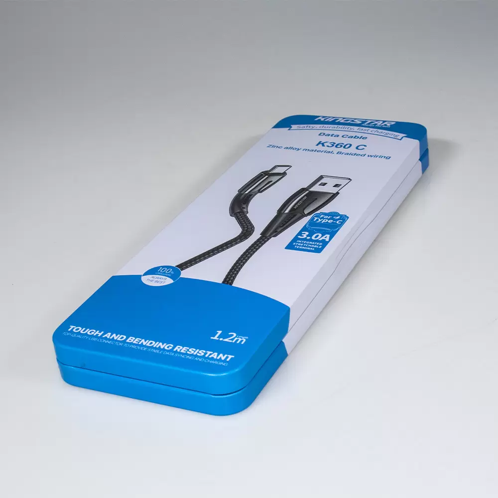کابل تایپ سی کینگ استار مدل K360C کابل تایپ سی کینگ استار مدل K360C