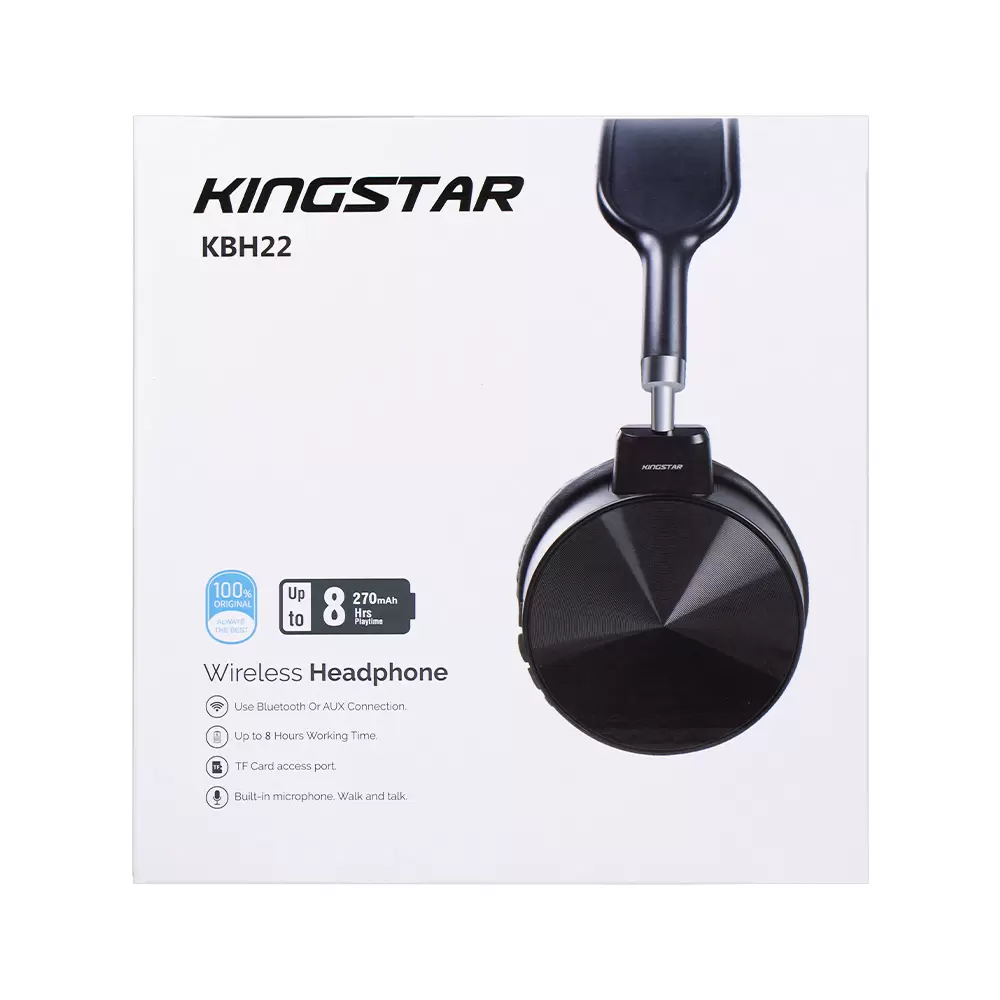 هدفون بیسیم کینگ استار مدل KBH22 هدفون بیسیم کینگ استار مدل KBH22