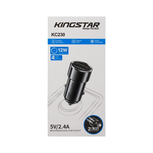 شارژر فندکی کینگ استار مدل KC230
