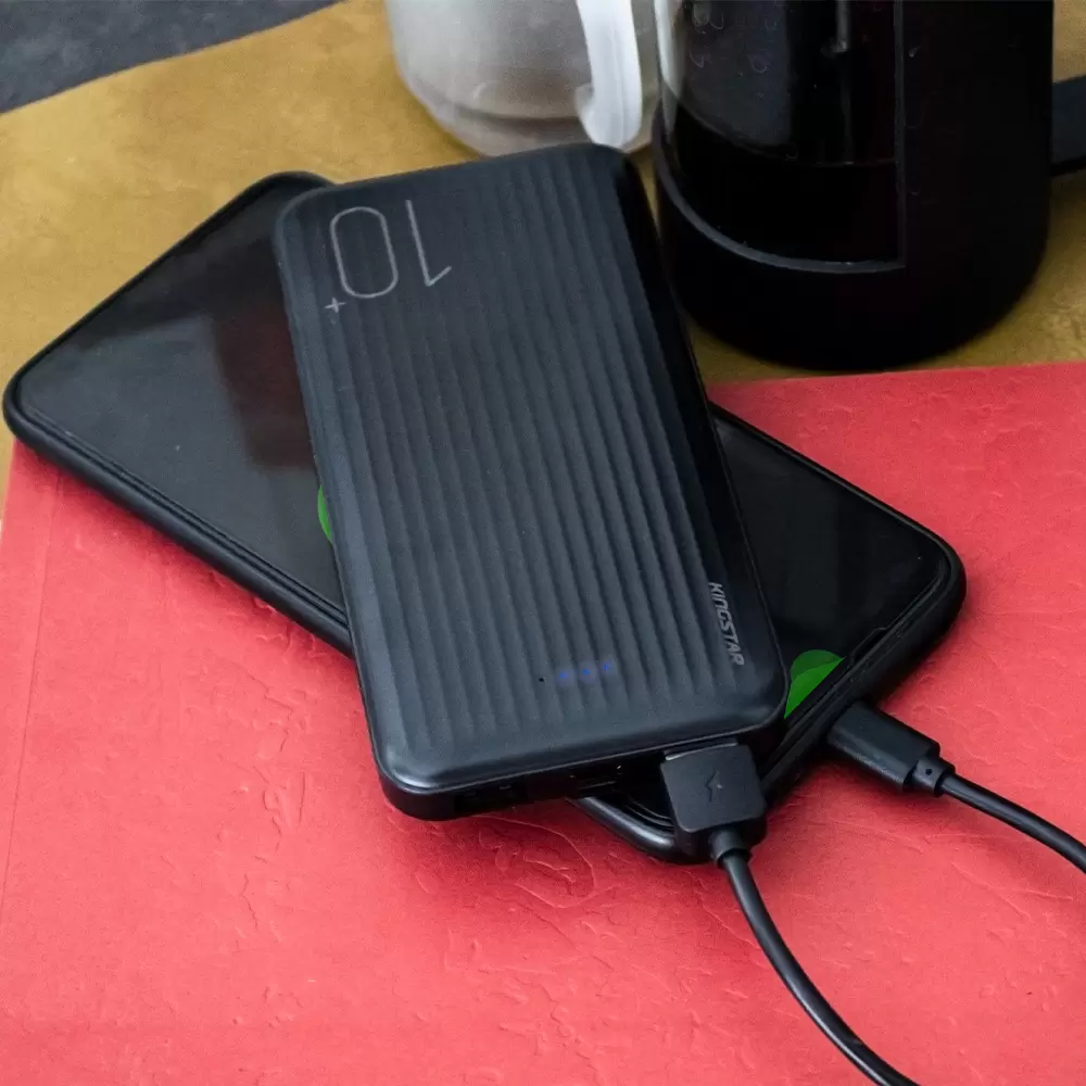 پاوربانک 10000mAh کینگ استار مدل KP10003 پاوربانک 10000mAh کینگ استار مدل KP10003