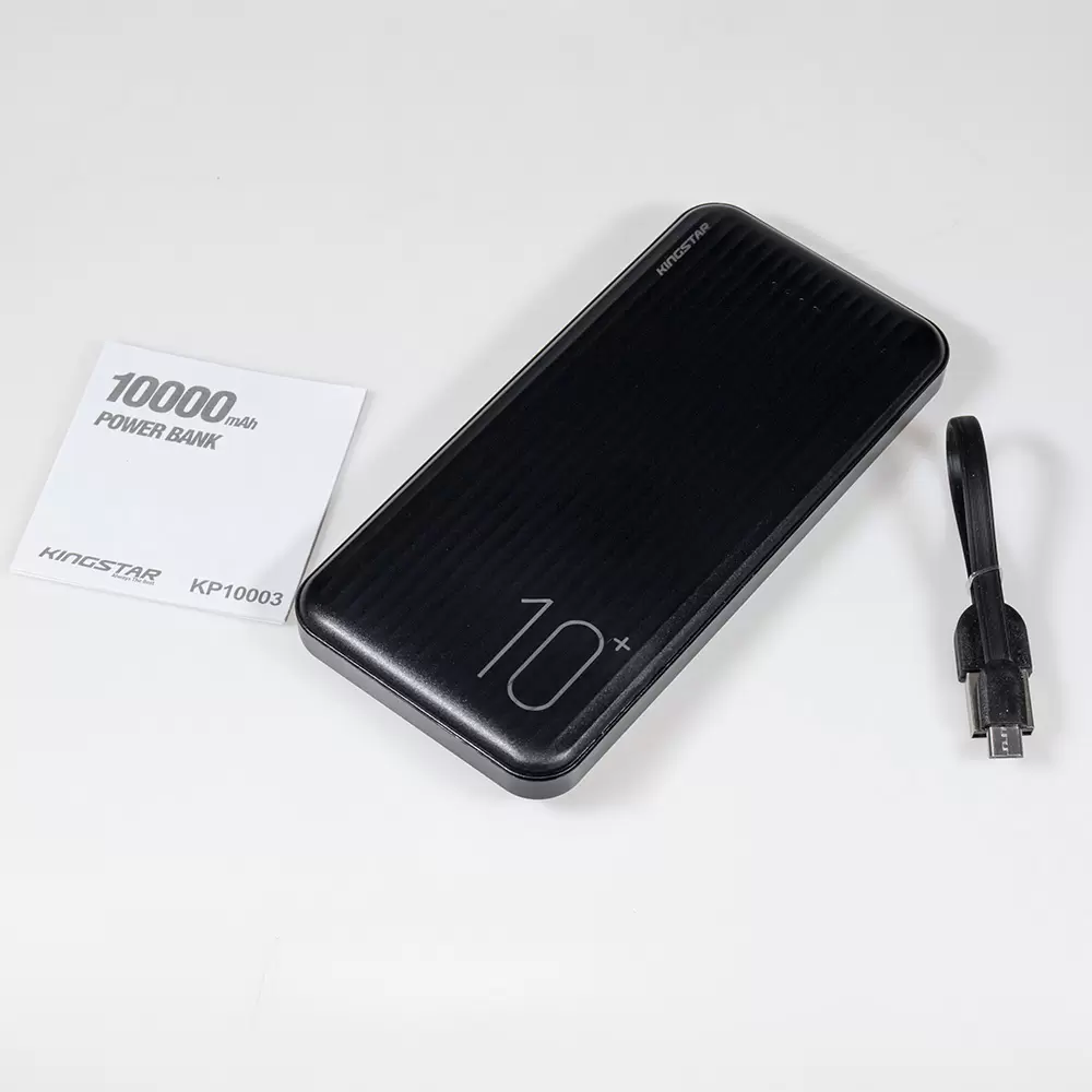 پاوربانک 10000mAh کینگ استار مدل KP10003 پاوربانک 10000mAh کینگ استار مدل KP10003