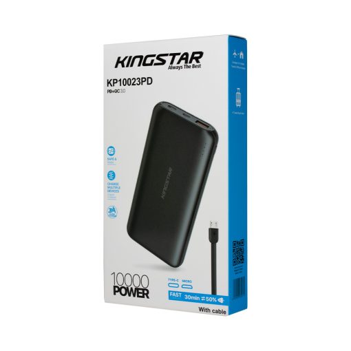 پاوربانک 10000mAh کینگ استار مدل KP10023PD