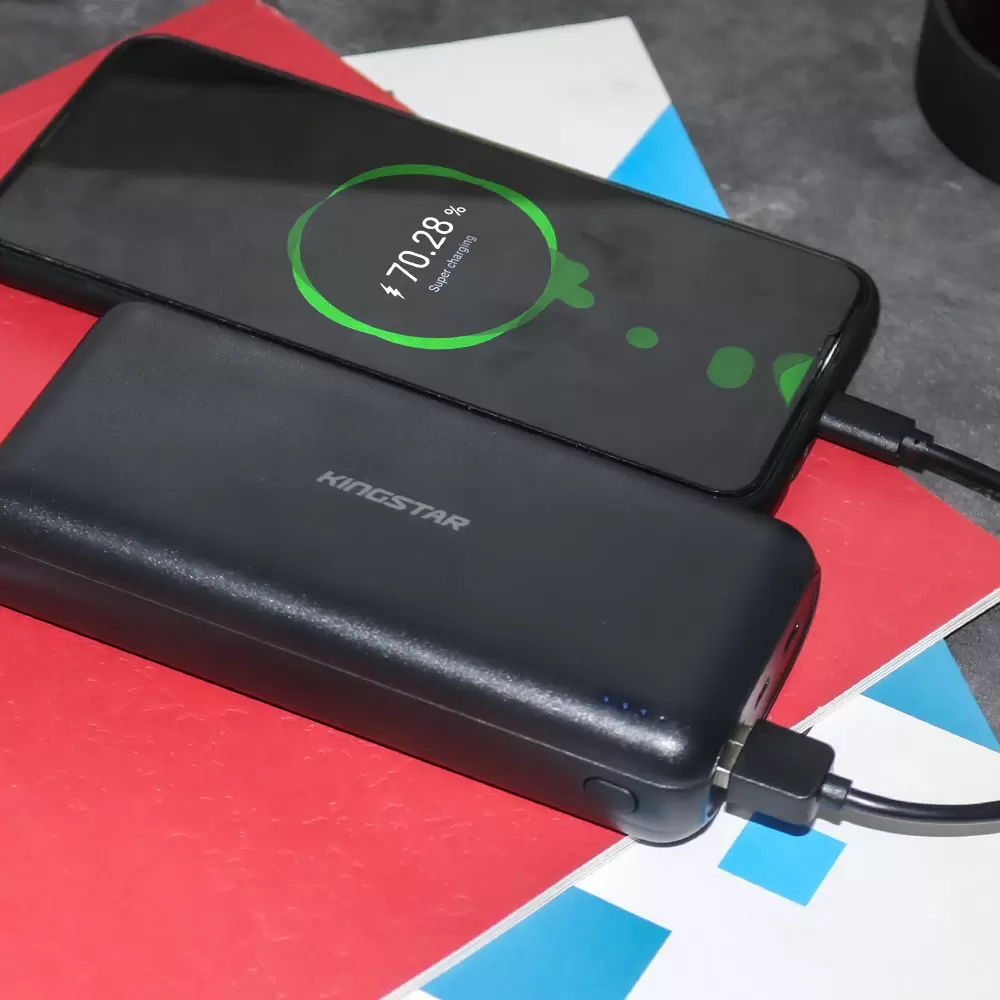 پاوربانک 20000mAh کینگ استار مدل KP20023PD پاوربانک 20000mAh کینگ استار مدل KP20023PD