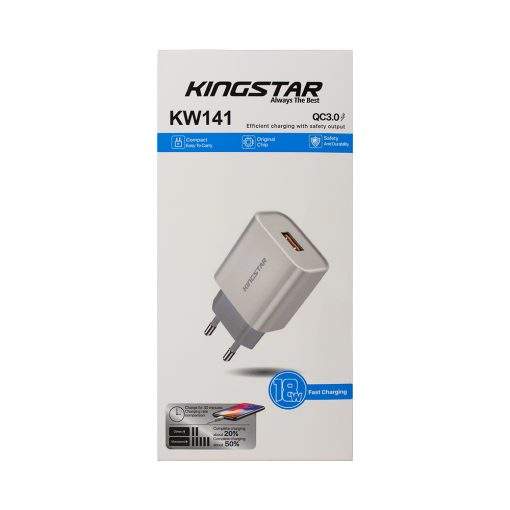 شارژر دیواری کینگ استار مدل KW141