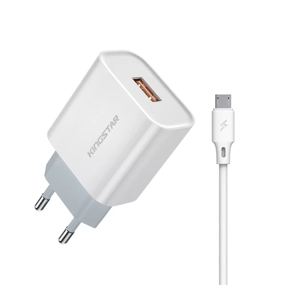 شارژر دیواری کینگ استار مدل KW141A شارژر دیواری کینگ استار مدل KW141A