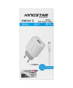 شارژر دیواری کینگ استار مدل KW141C