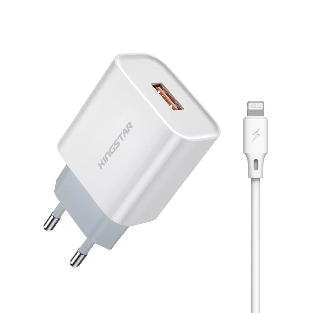 شارژر دیواری کینگ استار مدل KW141i شارژر دیواری کینگ استار مدل KW141i